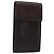 LOUIS VUITTON Utah Porte Cles Badge Pouch Leather Brown M92539 LV Auth bs35889 Castaño