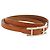 Hermès Bracciale HERMES Appi 3 in pelle marrone argento Auth bs35862M