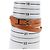 Hermès Bracciale HERMES Appi 3 in pelle marrone argento Auth bs35862M - vista 16