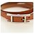 Hermès Bracciale HERMES Appi 3 in pelle marrone argento Auth bs35862M - vista 6