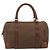 Céline Borsa Boston CELINE in tela Khaki Gold Auth bs35810 D'oro Cachi - vista 3