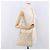 Borsa a Spalla GUCCI Micro GG Canvas Bamboo Chain Ivory Gold Auth 186588 D'oro Crudo - vista 23
