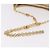 Borsa a Spalla GUCCI Micro GG Canvas Bamboo Chain Ivory Gold Auth 186588 D'oro Crudo - vista 8
