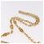 Borsa a Spalla GUCCI Micro GG Canvas Bamboo Chain Ivory Gold Auth 186588 D'oro Crudo - vista 9