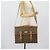 Borsa Business Burberrys Canvas 2way Marrone Oro Auth bs35965 D'oro - vista 26