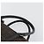 FENDI Zucchino Canvas Boston Bag Dunkelbraun Silber Auth 188276 - Ansicht 8