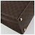 Céline Borsa CELINE Macadam Canvas PVC Pelle Marrone Oro Auth 189671 D'oro - vista 13