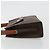 Céline Borsa CELINE Macadam Canvas PVC Pelle Marrone Oro Auth 189671 D'oro - vista 5