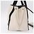 BALENCIAGA Cabas M Tote Bag Navy aus Canvas und Leder Ivory Silver 339933 Auth 190340 - Ansicht 5
