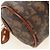 Borsa Christian Dior Trotter Canvas Romantic PVC Marrone Argento Auth 189127M - vista 11