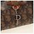 Borsa Christian Dior Trotter Canvas Romantic PVC Marrone Argento Auth 189127M - vista 15