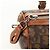 Borsa Christian Dior Trotter Canvas Romantic PVC Marrone Argento Auth 189127M - vista 16