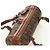 Borsa Christian Dior Trotter Canvas Romantic PVC Marrone Argento Auth 189127M - vista 6
