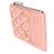 Portacarte con zip Goyardine Canvas Bourbon rosa Goyard - vista 2