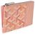 Portacarte con zip Goyardine Canvas Bourbon rosa Goyard - vista 3