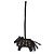 Hermès Black Milo Pele de Cordeiro com Tachas Grigri Rodeo Robeo Rock Charm PM - vista 7