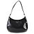 Borsa Cleo in pelle Spazzolato nera Prada Nero - vista 8