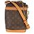 Borsa Legacy Milk Box in tela Monogram Louis Vuitton Marrone - vista 3