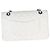 Timeless Borsa Chanel White Quilted Caviar Rainbow Medium Classic Double Flap Bianco - vista 2