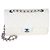 Timeless Borsa Chanel White Quilted Caviar Rainbow Medium Classic Double Flap Bianco - vista 8