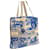 Dior Riviera Canvas Shopper Blau Beige