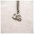 Collana di perle finte Chanel Coco Mark Argento - vista 4