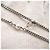 Collana di perle finte Chanel Coco Mark Argento - vista 6