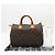 Borsa Louis Vuitton Monogram Speedy 30 Nero - vista 3