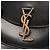 Bolsa de ombro Kaia Small Yves Saint Laurent Preto - vista 10