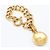 Bracciale con charm a moneta Chanel Coco Mark D'oro - vista 2
