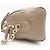 Borsa piccola a manico GUCCI GG Emblem Beige - vista 7