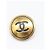 Orecchini a clip tondi Chanel Coco Mark Nero D'oro - vista 10