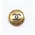 Orecchini a clip tondi Chanel Coco Mark Nero D'oro - vista 5