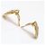 Orecchini a clip tondi Chanel Coco Mark Nero D'oro - vista 6