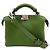 Borsa Fendi Selleria Peekaboo Soft Small Verde