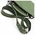 Borsa Fendi Selleria Peekaboo Soft Small Verde - vista 4