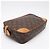 Clutch Louis Vuitton Monogram Compiegne 28 Marrone Beige - vista 6
