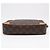 Clutch Louis Vuitton Monogram Compiegne 28 Marrone Beige - vista 7