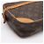 Clutch Louis Vuitton Monogram Compiegne 28 Marrone Beige - vista 8