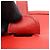 Hermès Borsa a tracolla Hermes Evelyne 2 PM Rouge Casaque Rosso - vista 5