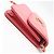 CHANEL Matelassé Bejeweled Lambskin Chain Shoulder Bag Rosa - vista 7
