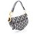Christian Dior Dior Saddle Bag Mini Beige Blu navy - vista 2