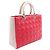Borsa Christian Dior Dior Lady Large Cannage Marrone Rosa - vista 2