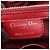 Bolso Tote con Correa de Hombro con Cadena Christian Dior Lutrant Roja - vista 4
