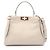 Borsa Fendi Peekaboo Regular 2-Way Beige