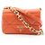 Borsa a 2 vie in pelle Prada Arancione