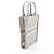 Christian Dior Dior BOOK TOTE Vertical Mini Handbag Marrone Bianco - vista 2