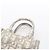 Christian Dior Dior BOOK TOTE Vertical Mini Handbag Marrone Bianco - vista 6