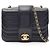 Bolso de hombro Chanel Mademoiselle Small Chain Negro