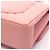Borsa a tracolla Chanel Matelassé Double Flap Rosa - vista 7